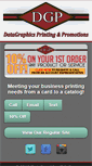 Mobile Screenshot of datagraphicsprinting.com